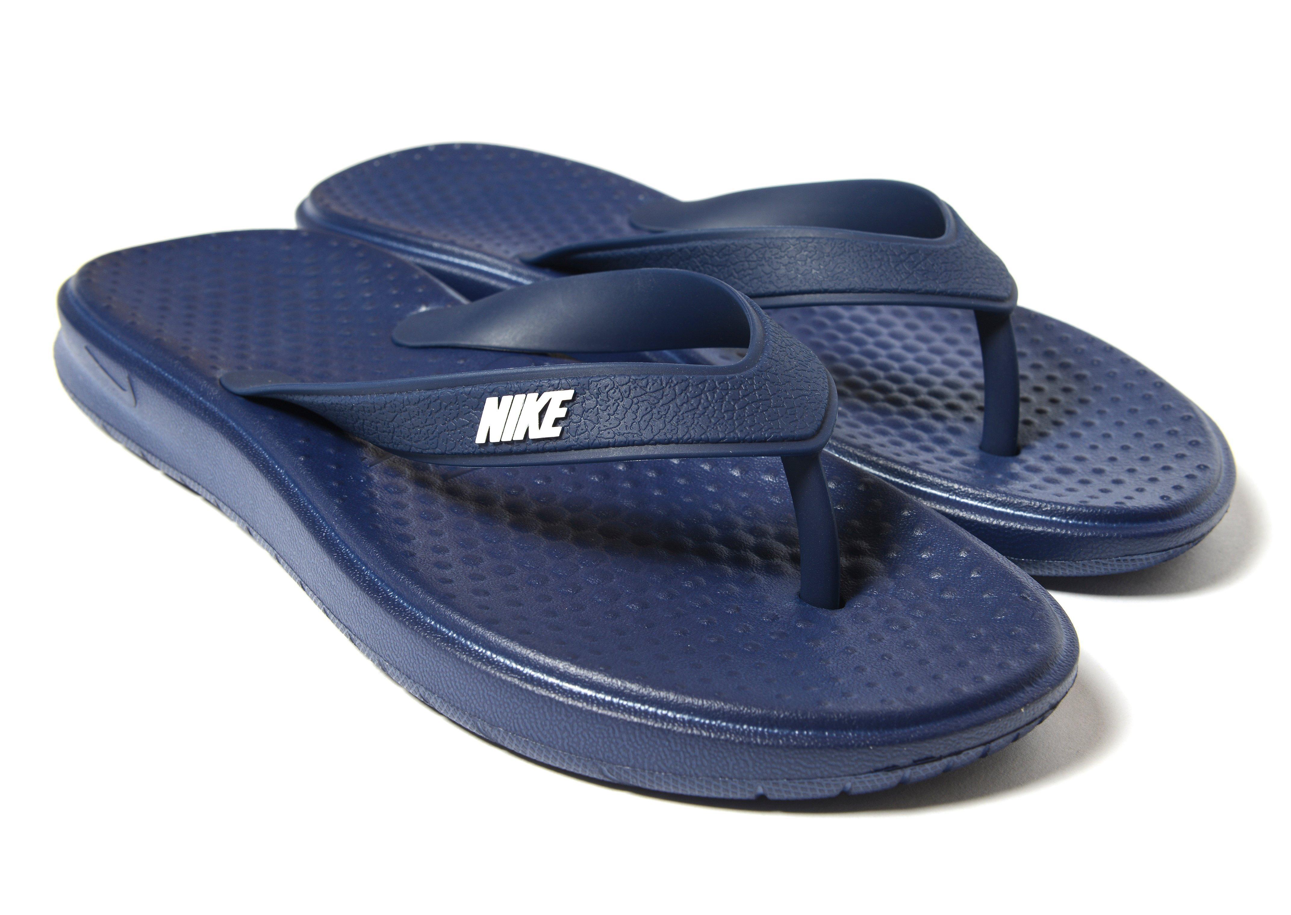 Lyst Nike  Solay Flip  Flops  in Blue for Men